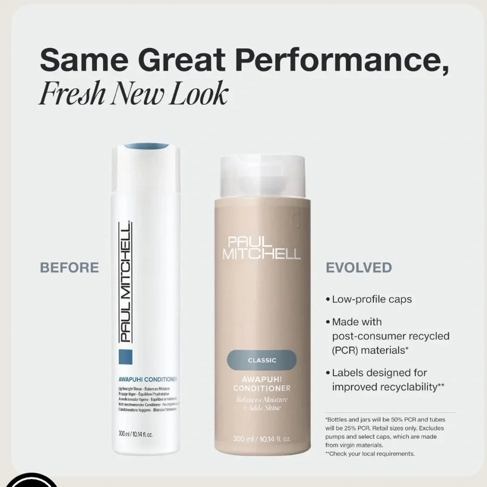 3 Bottles Of The Best Paul Mitchell Classic Hair Care Trio CONDITIONER & Shampoo